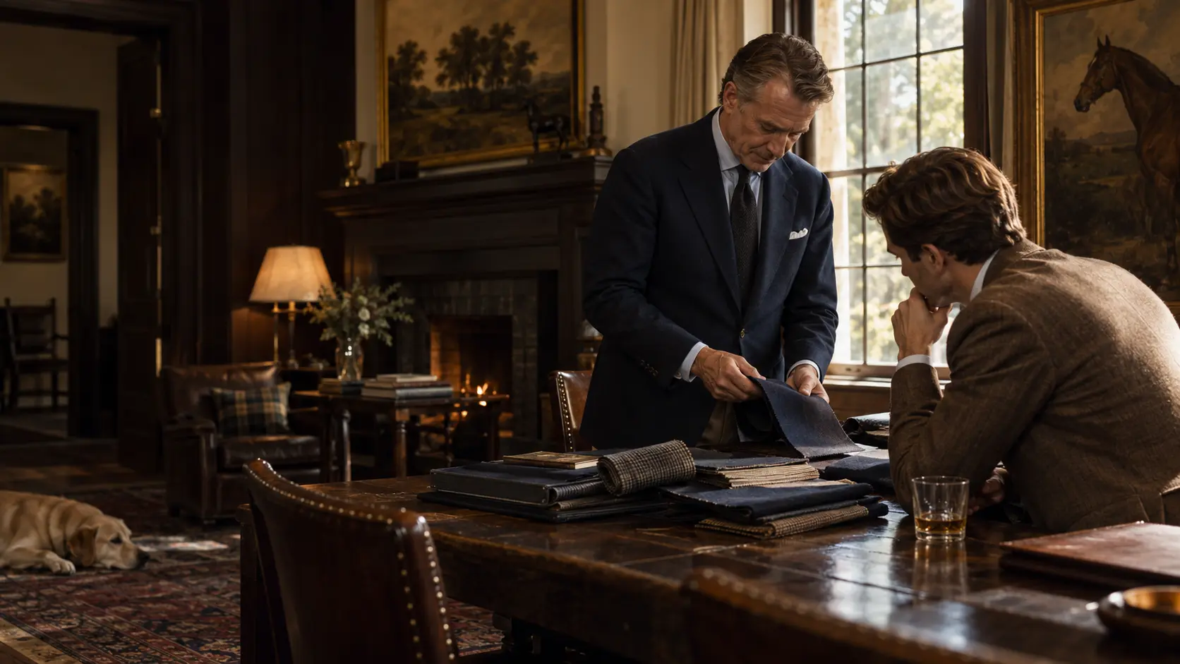 A private Rowlett and Lane clothier consultation